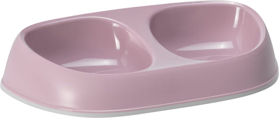 Moderna eetbak dubbel sensi bowl soft lila 2×200 ml