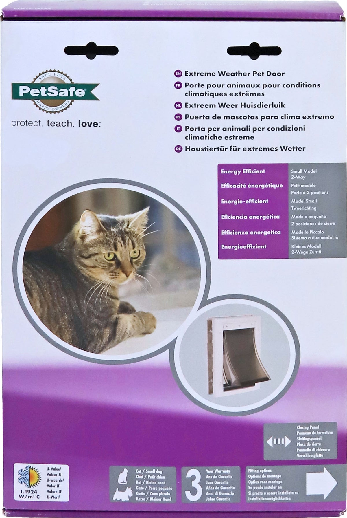 PetSafe huisdierendeur Extreme Weather, small. (PPA19-15794)