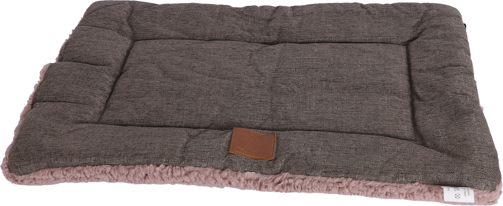 Boony ‘Est 1941’ ligkussen cozy duo highland mauve 58x42cm