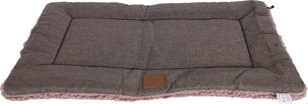 Boony ‘Est 1941’ ligkussen cozy duo highland mauve 75x47cm