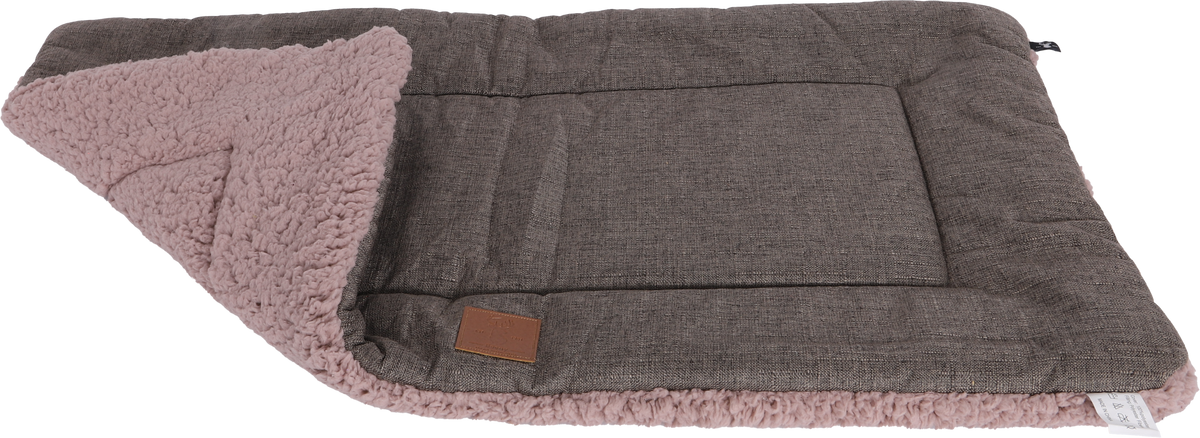 Boony ‘Est 1941’ ligkussen cozy duo highland mauve 88x55cm