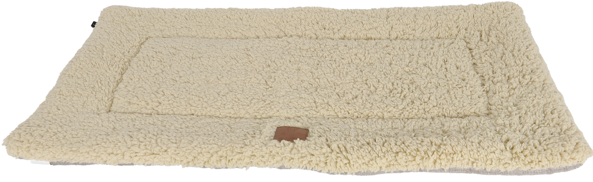 Boony ‘Est 1941’ ligkussen cozy duo highland sand 88x55cm
