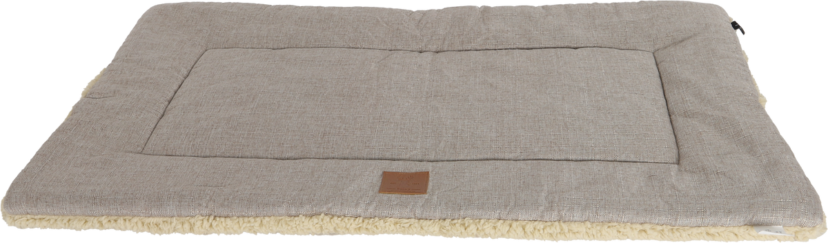 Boony ‘Est 1941’ ligkussen cozy duo highland sand 88x55cm