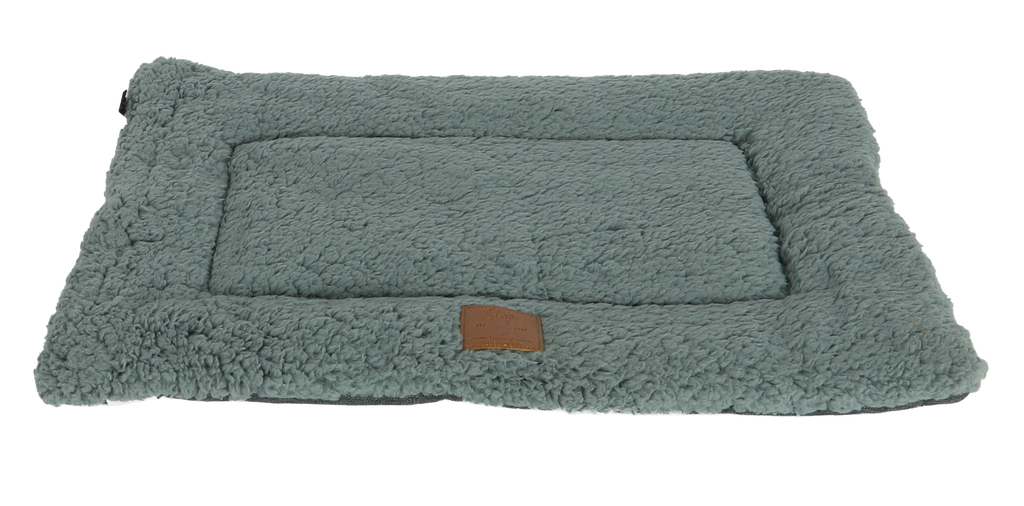 Boony ‘Est 1941’ ligkussen cozy duo highland graphite 58x42cm