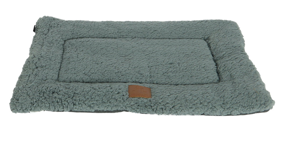 Boony ‘Est 1941’ ligkussen cozy duo highland graphite 58x42cm
