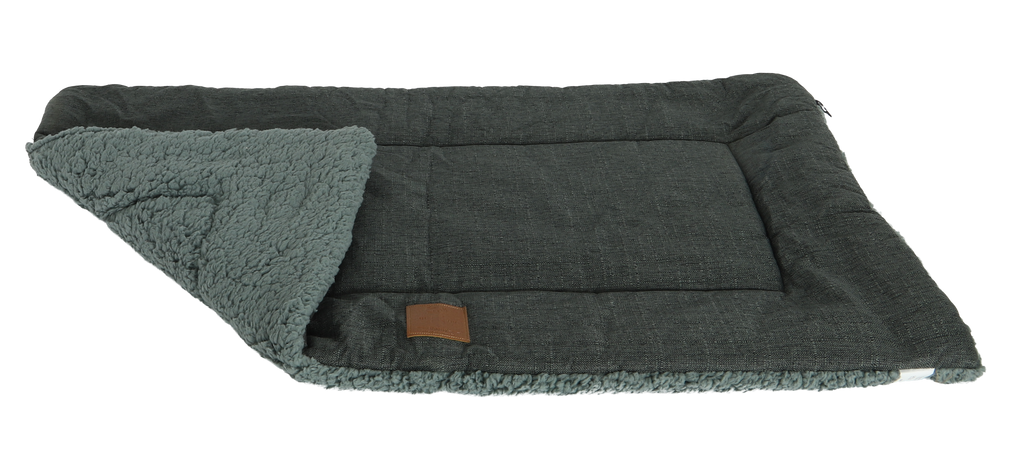 Boony ‘Est 1941’ ligkussen cozy duo highland graphite 88x55cm