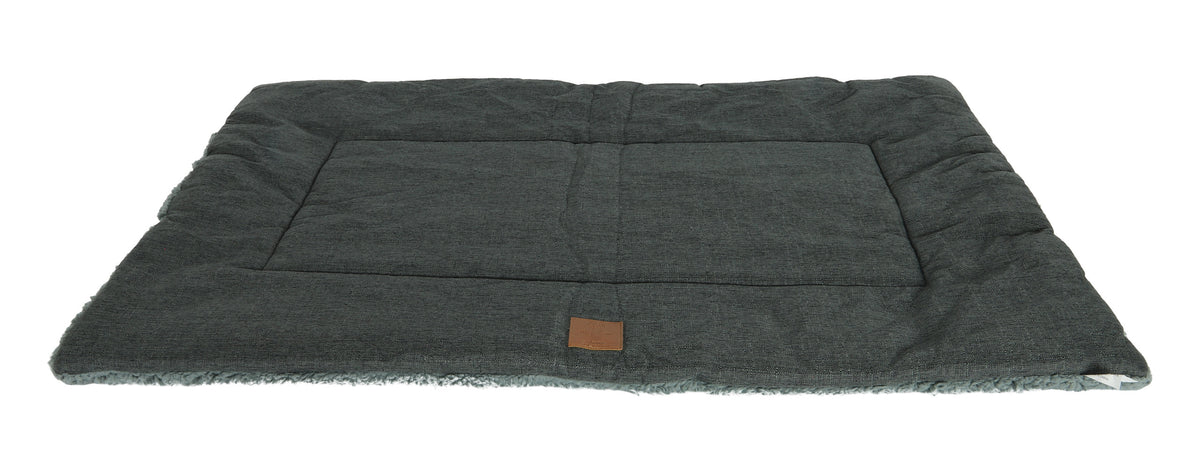 Boony ‘Est 1941’ ligkussen cozy duo highland graphite 104x67cm