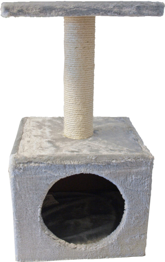 Klimmeubel Diabolo grijs, 57 cm hoog.