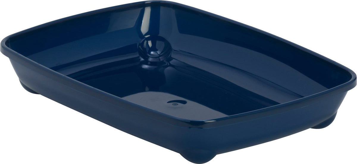 Moderna plastic kittenbakje 37 cm, blue berry.