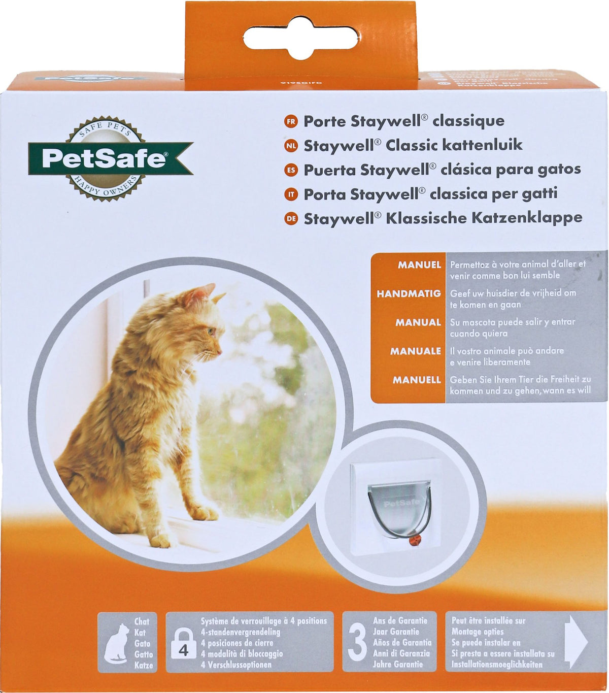 PetSafe kattendeur 919, wit.
