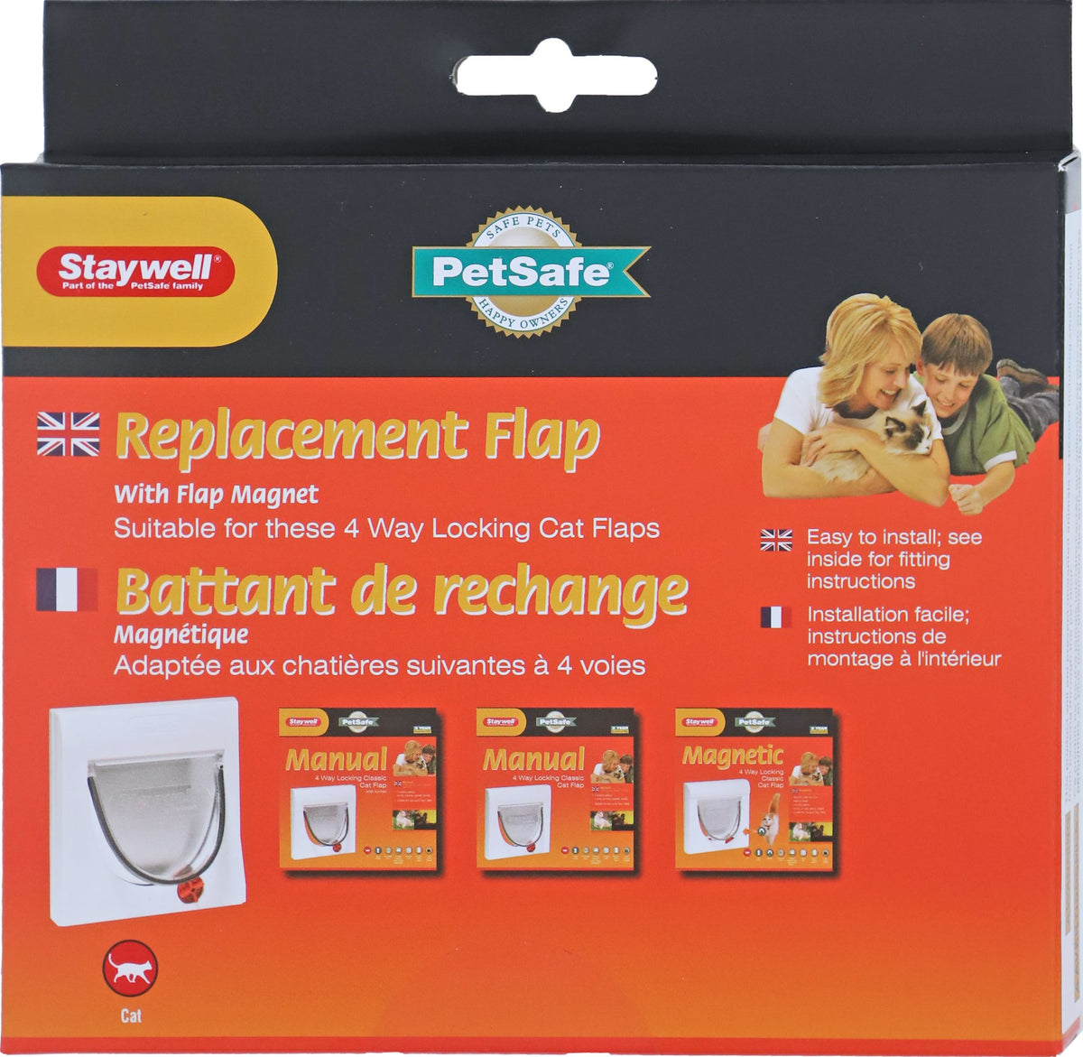 PetSafe flap met magneet kattendeur 900 serie. (PAC26-11459)