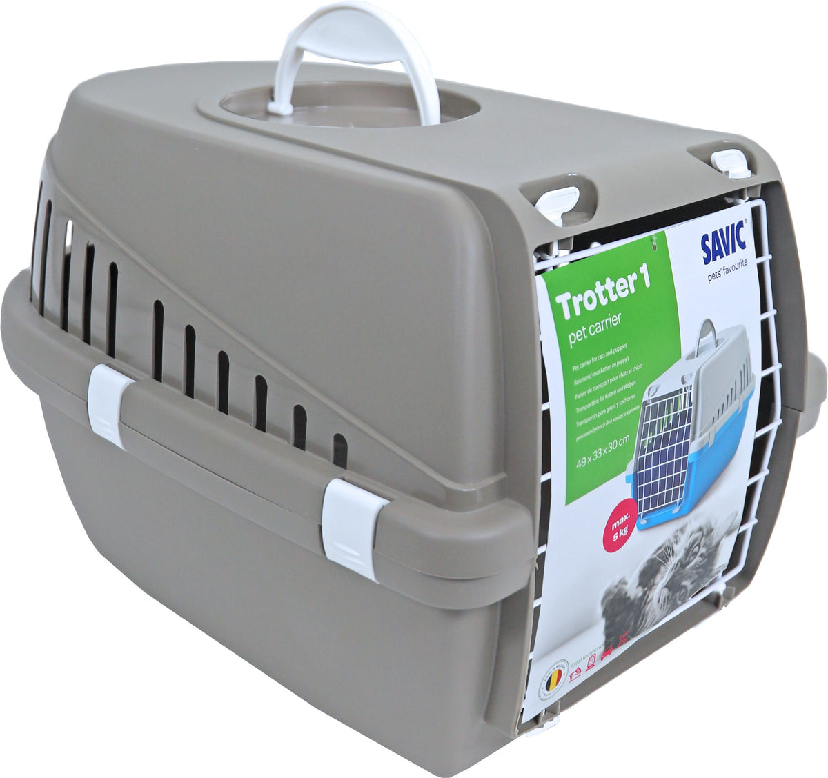 Savic reismand Trotter 1 plastic, warmgrijs. (3) – afbeelding 8