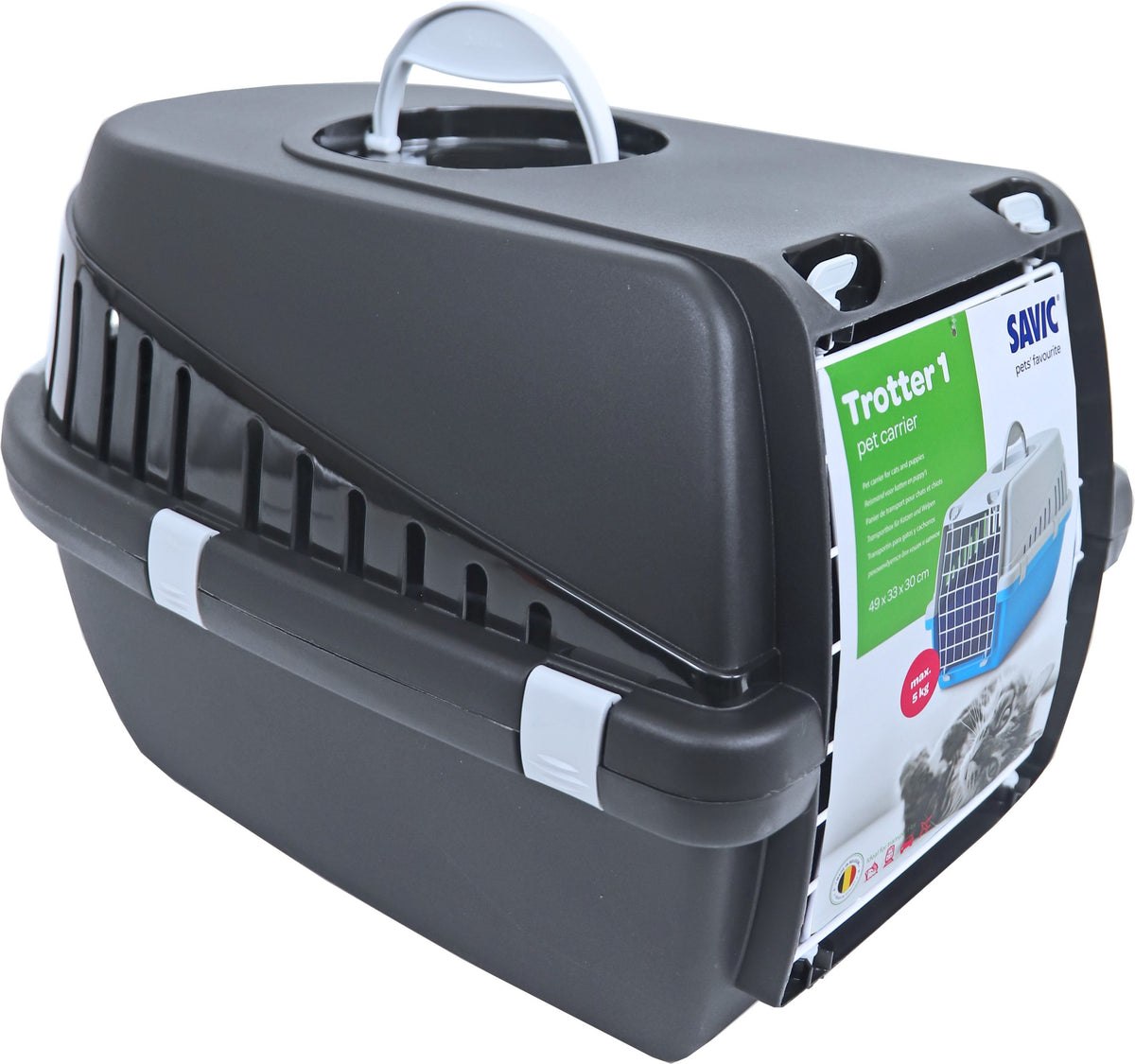 Savic reismand Trotter 1 plastic, zwart.  (3) – afbeelding 8