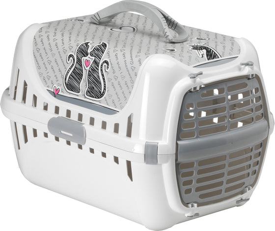 Moderna reismand Trendy Runner plastic, Cats in Love.
