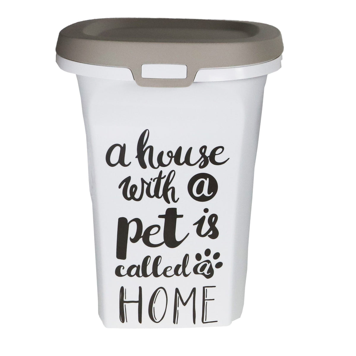 Moderna plastic voorraadbox Trendy Story 38 liter ‘Pet Wisdom’.