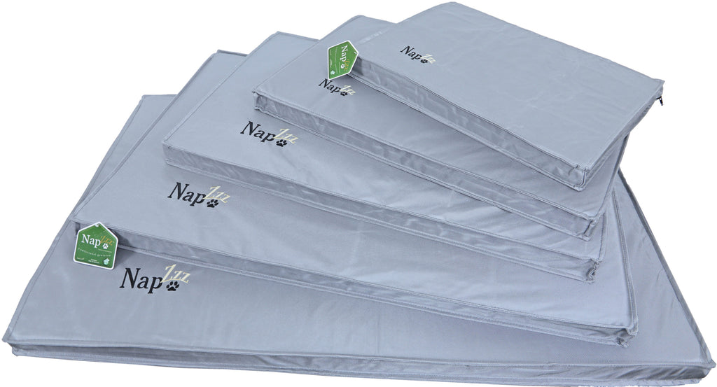 Nap’zzz draadkooikussen waterproof grijs, 59x42x5 cm. – afbeelding 2