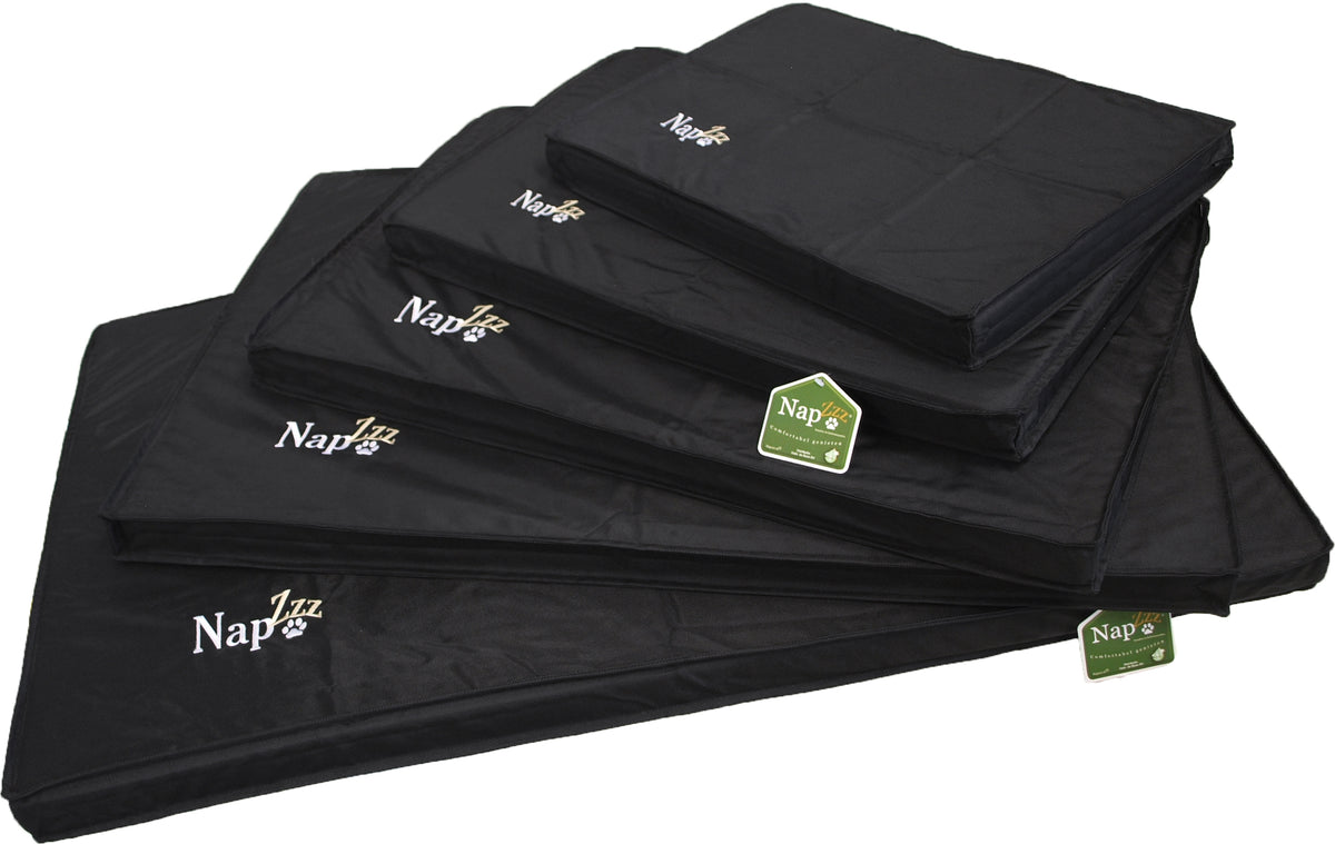 Nap’zzz draadkooikussen waterproof zwart, 59x42x5 cm. – afbeelding 2
