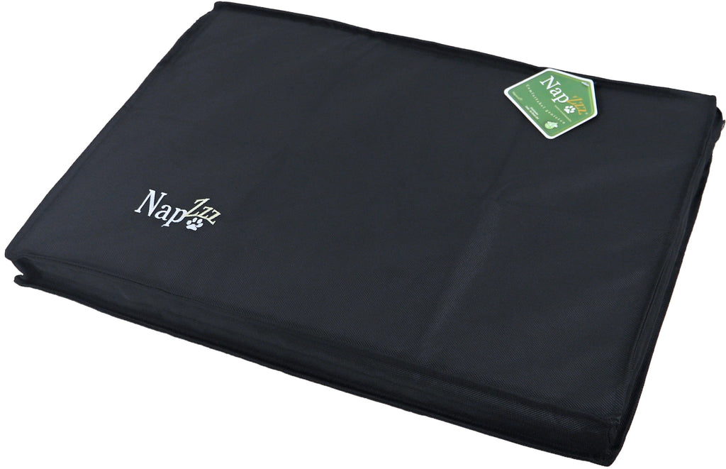 Nap’zzz draadkooikussen waterproof zwart, 59x42x5 cm.
