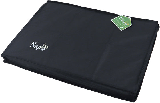 Nap’zzz draadkooikussen waterproof zwart, 59x42x5 cm.