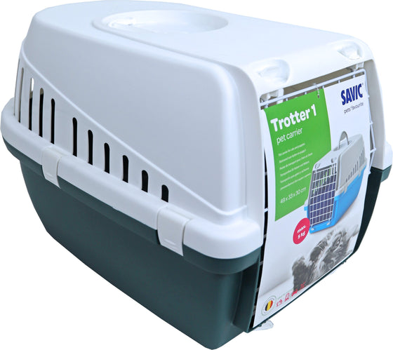 Savic reismand Trotter 1 plastic, nordic green/wit.