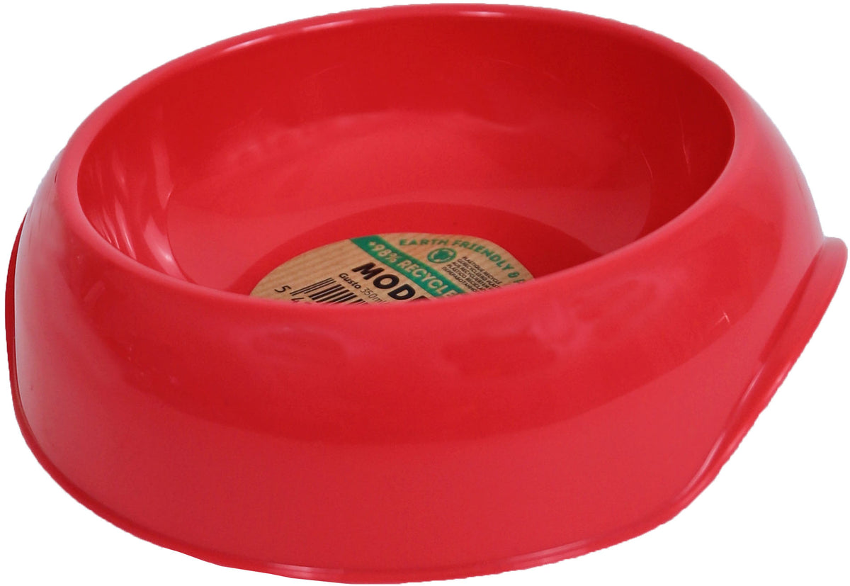 Moderna eetbak Gusto recycled spicy coral S, 350 ml.
