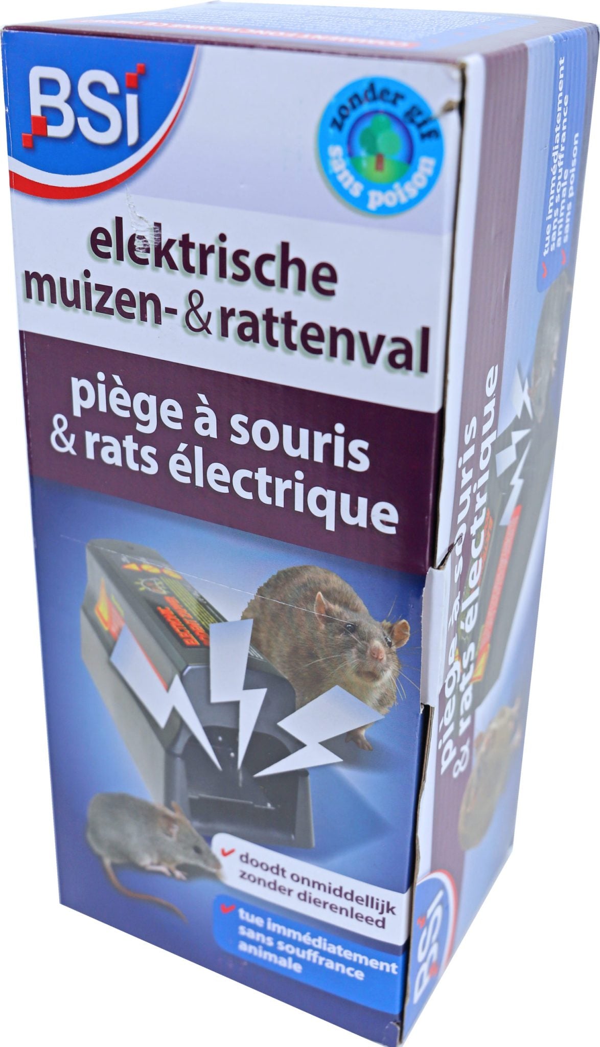 BSI electrische muizen- en rattenval.