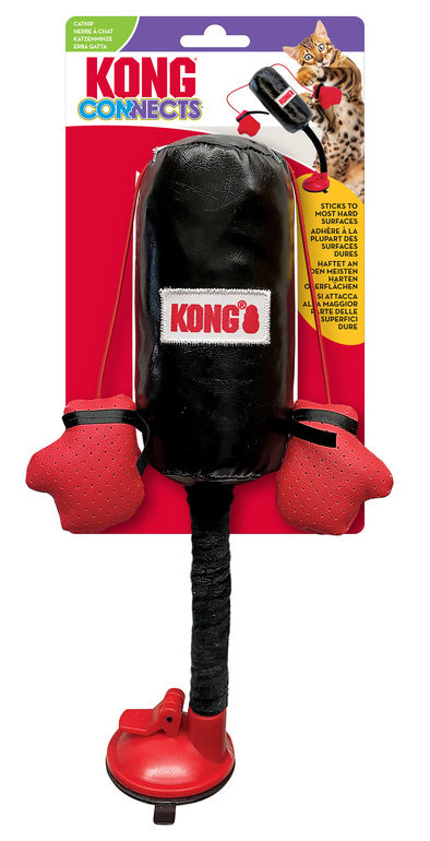 Kong kat connects punching bag