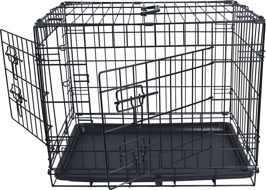 Boon draadkooi 2-deurs economic zwart nr. 1, 63x44x51 cm. – afbeelding 4