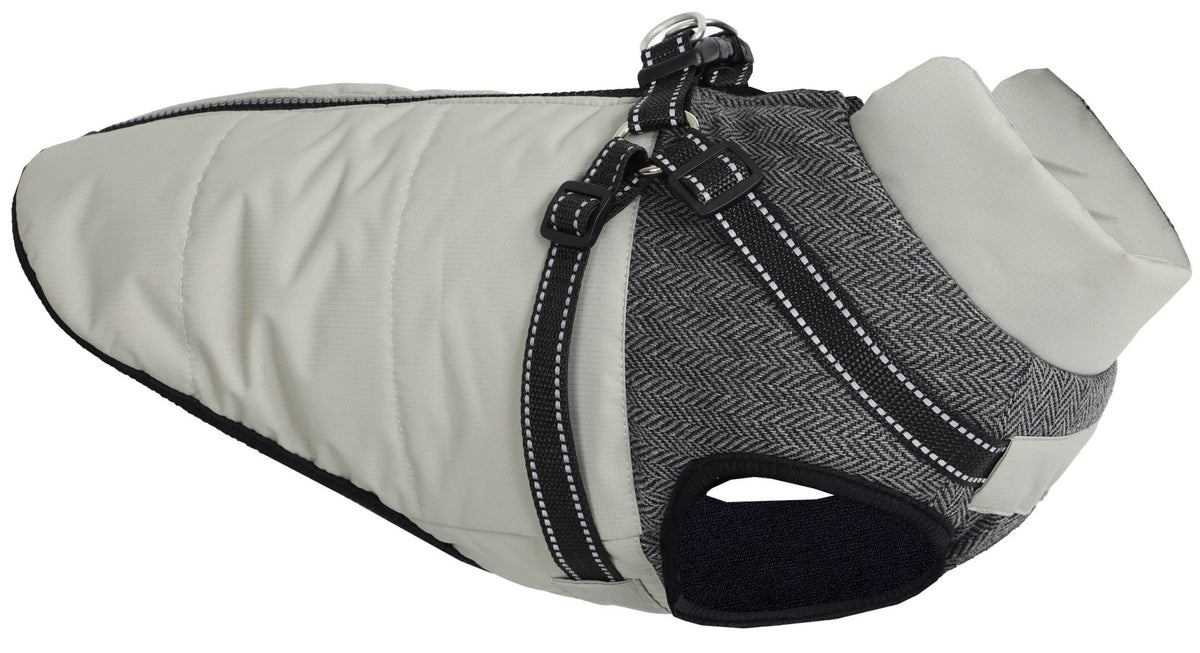Boony hondenjas + tuig alpine silver 45cm