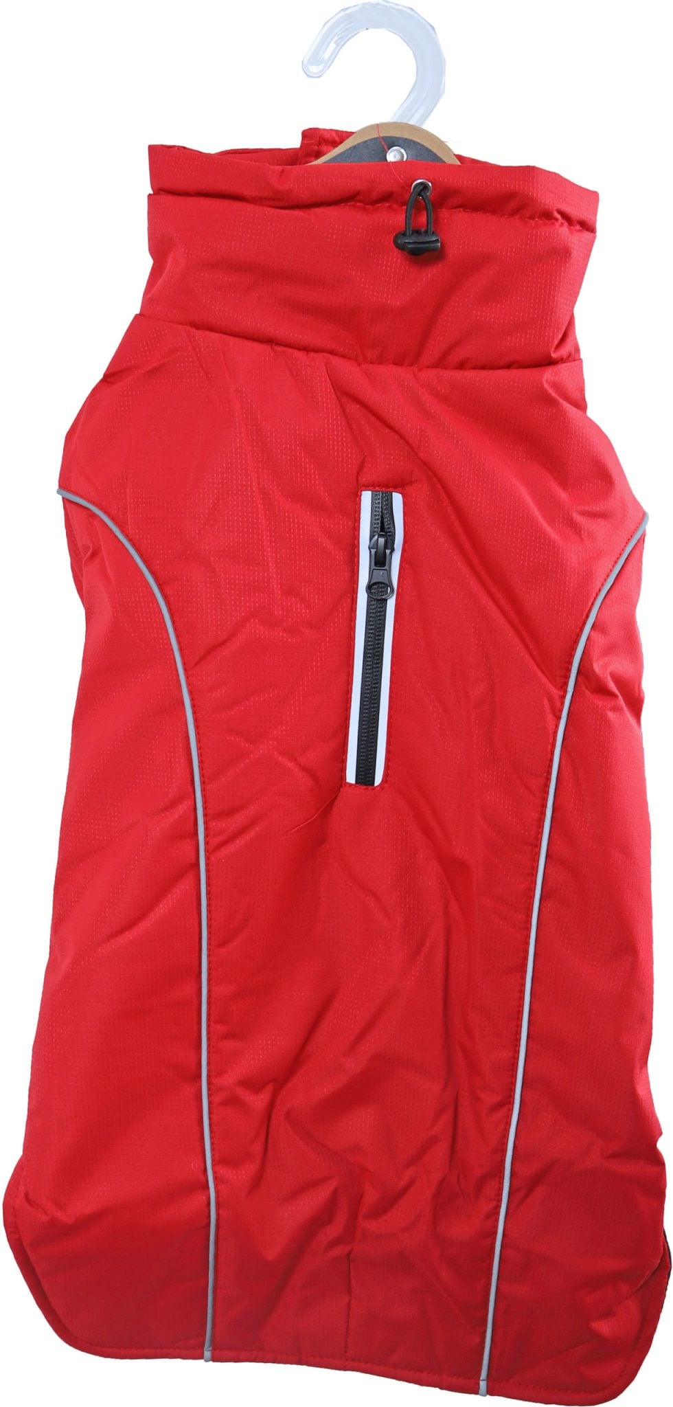 Boony Dog fashion hondenjas luxury waterproof rood, 45 cm.