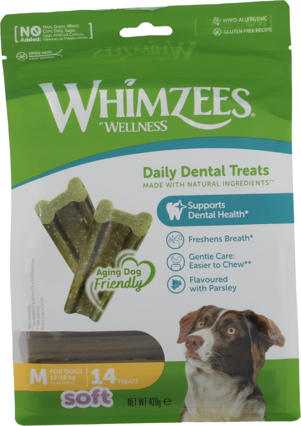 Whimzees soft medium valuebag a 14 stuks