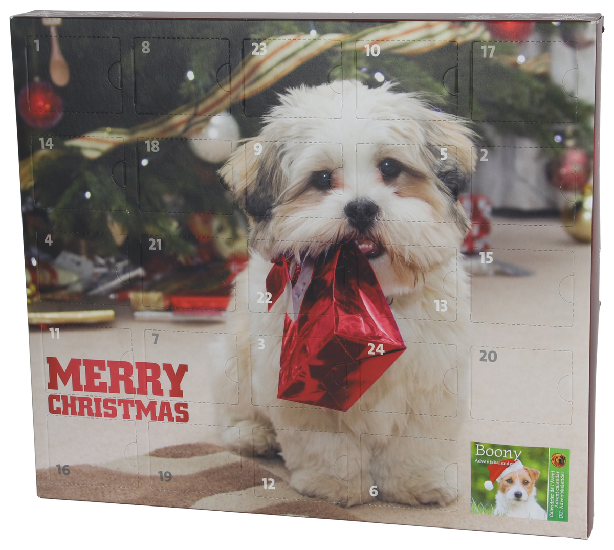 Boony adventkalender voor honden 192 gram