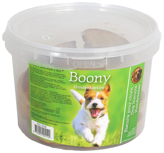 Boony hondenkoek cooky’s lam/ rijst emmer a 1000 gram