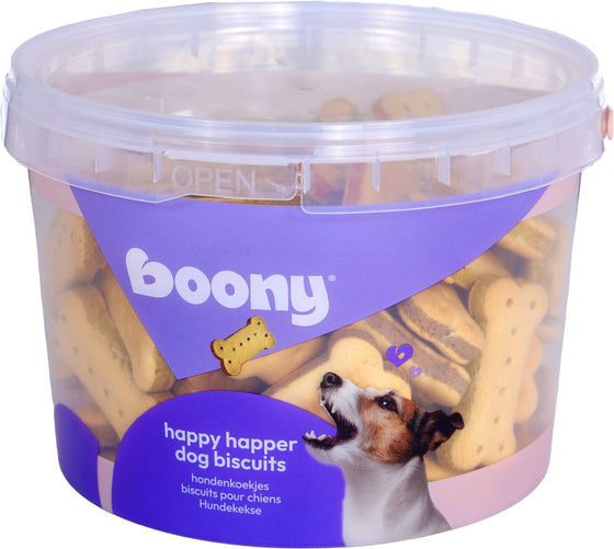 Boony hondenkoek happy happer bones emmer 1000 gram