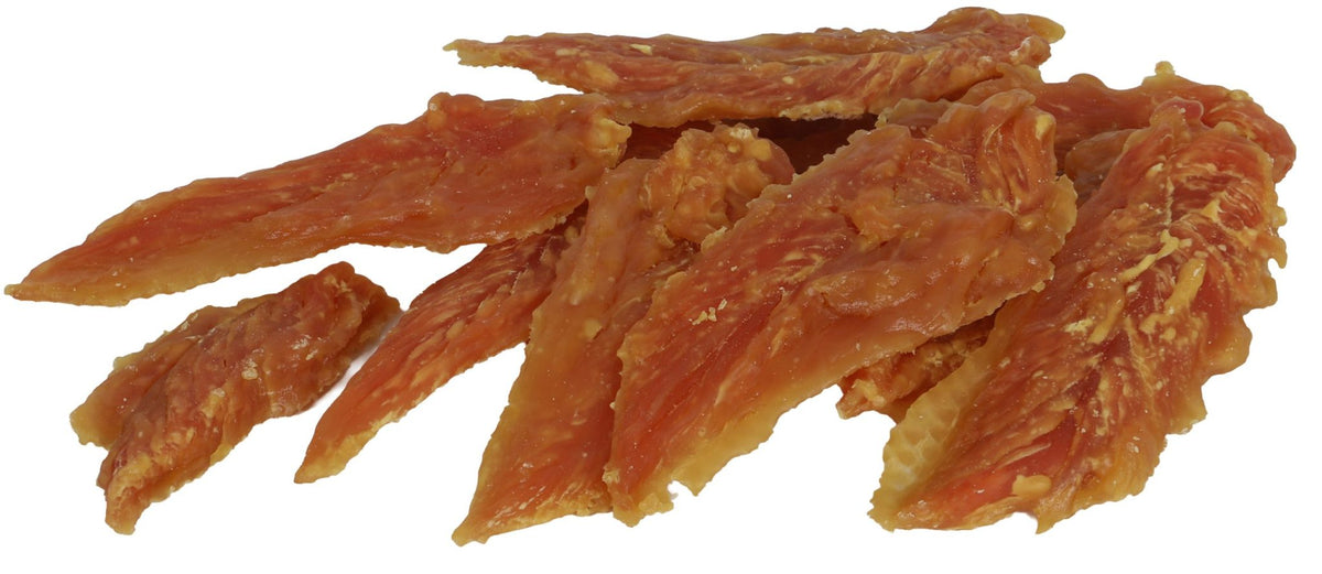 Boon Natuurlijke Snack kip, kipfilet zak a 400 gram.