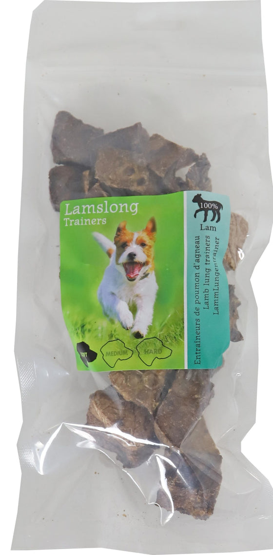 Boon Natuurlijke Snack lam, lamslong trainers, zak a 50 gram.