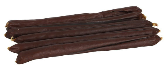 Boon Natuurlijke Snack rund, saucijzen rund medium, zak a 4 stuks.