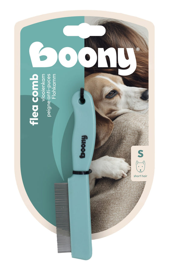 Boony Vlooienkam hond korte tand mini