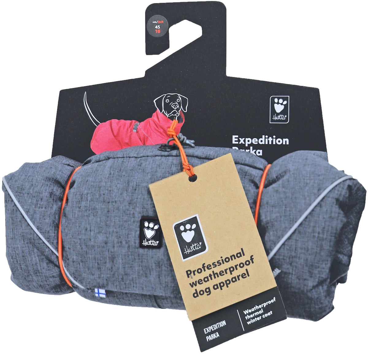 Hurtta Expedition parka blackberry, 45 cm. 933695