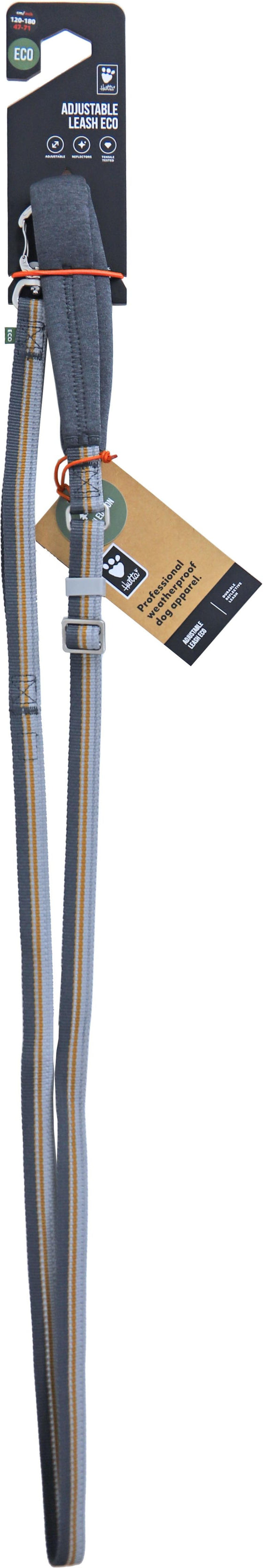 Hurtta Adjustable leash eco blackberry, 2.0/120-180 cm. 934179