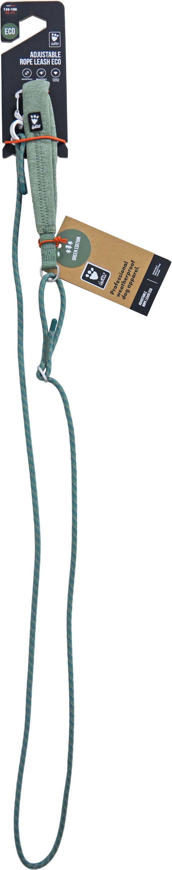 Hurtta Adjustable leash rope eco hedge, 0.6/120-180 cm. 934200