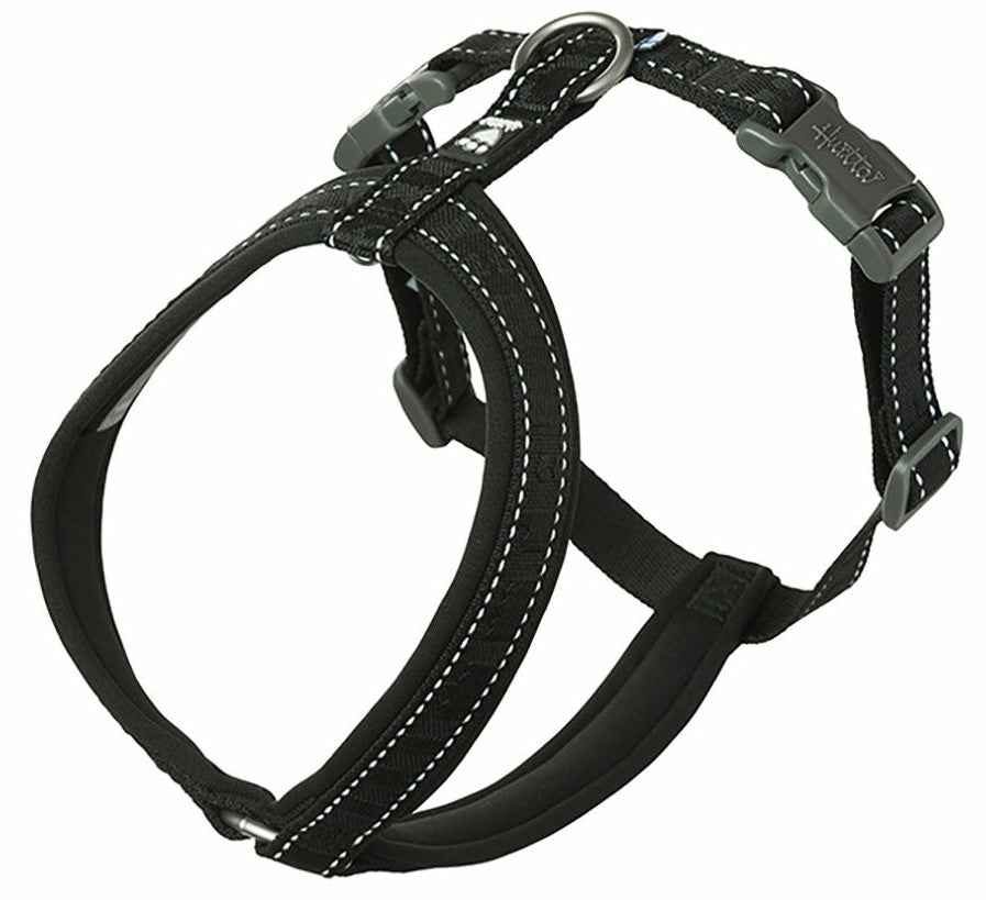 Hurtta harness casual-Y eco zwart 60-70cm 934395