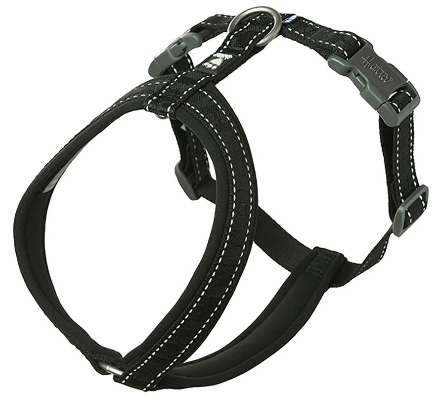 Hurtta harness casual-Y eco zwart 70-80cm 934396