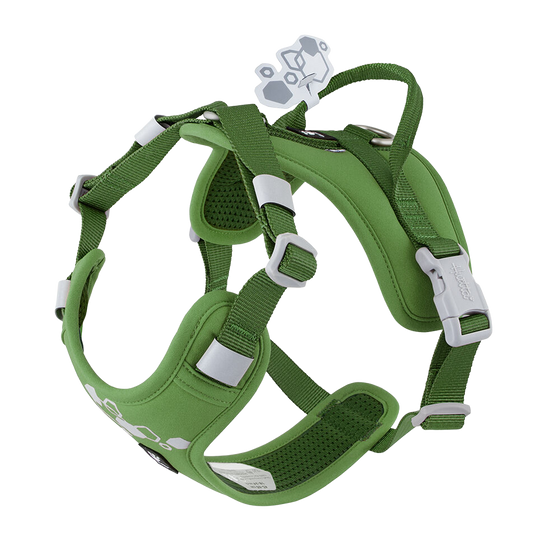 Hurtta weekend warrior harness eco 2 parsley 55-70cm 934675