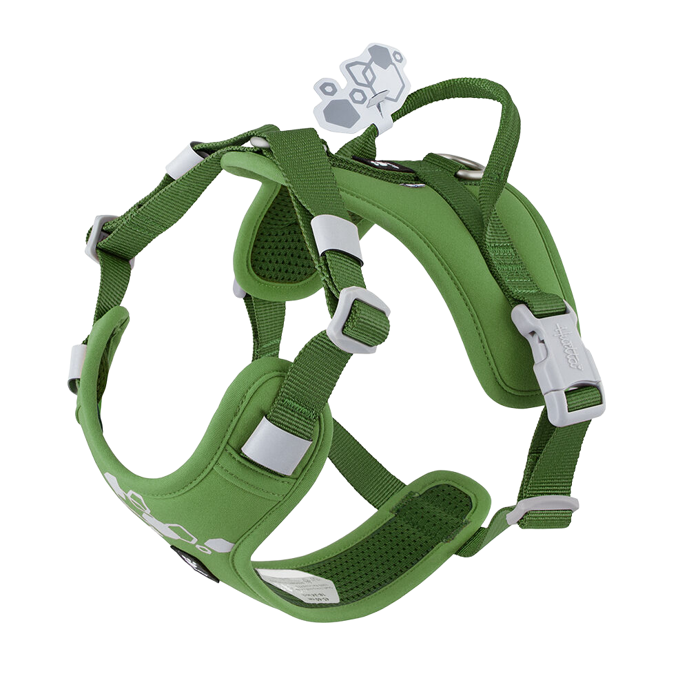 Hurtta weekend warrior harness eco 2 parsley 75-100cm 934677