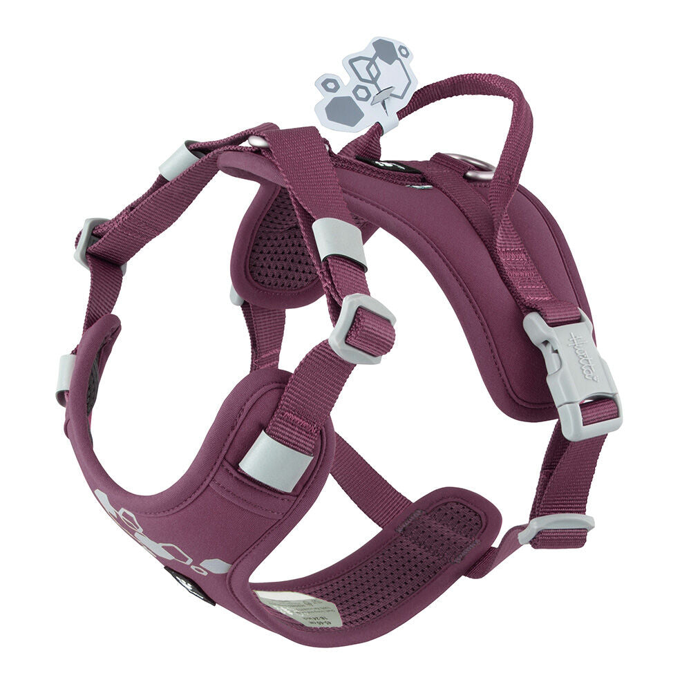 Hurtta weekend warrior harness eco 2 eggplant 65-80cm 934681