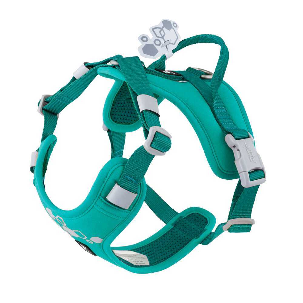 Hurtta weekend warrior harness eco 2 peacock 55-70cm 934685