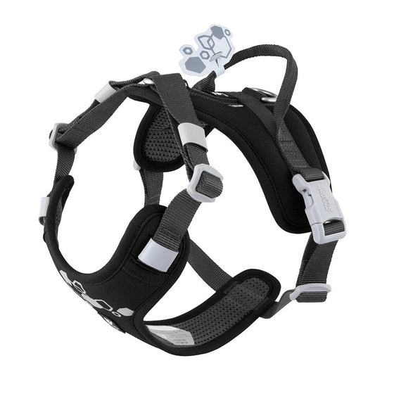Hurtta weekend warrior harness eco 2 raven 75-100cm 934702