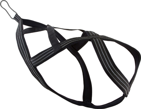 Hurtta X-sport harness 90 cm, zwart.