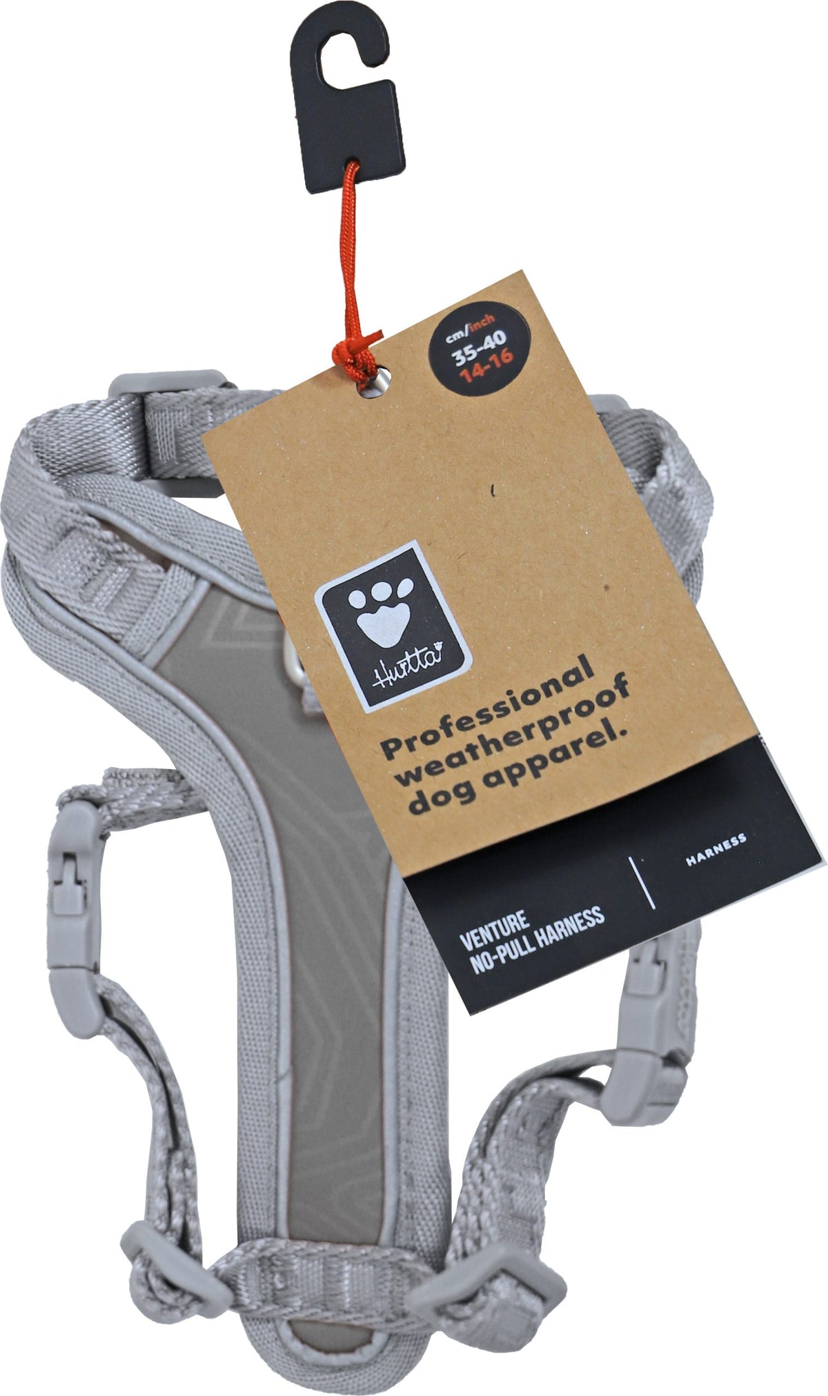 Hurtta Venture harness no-pull shadow, 35-40 cm. 934050